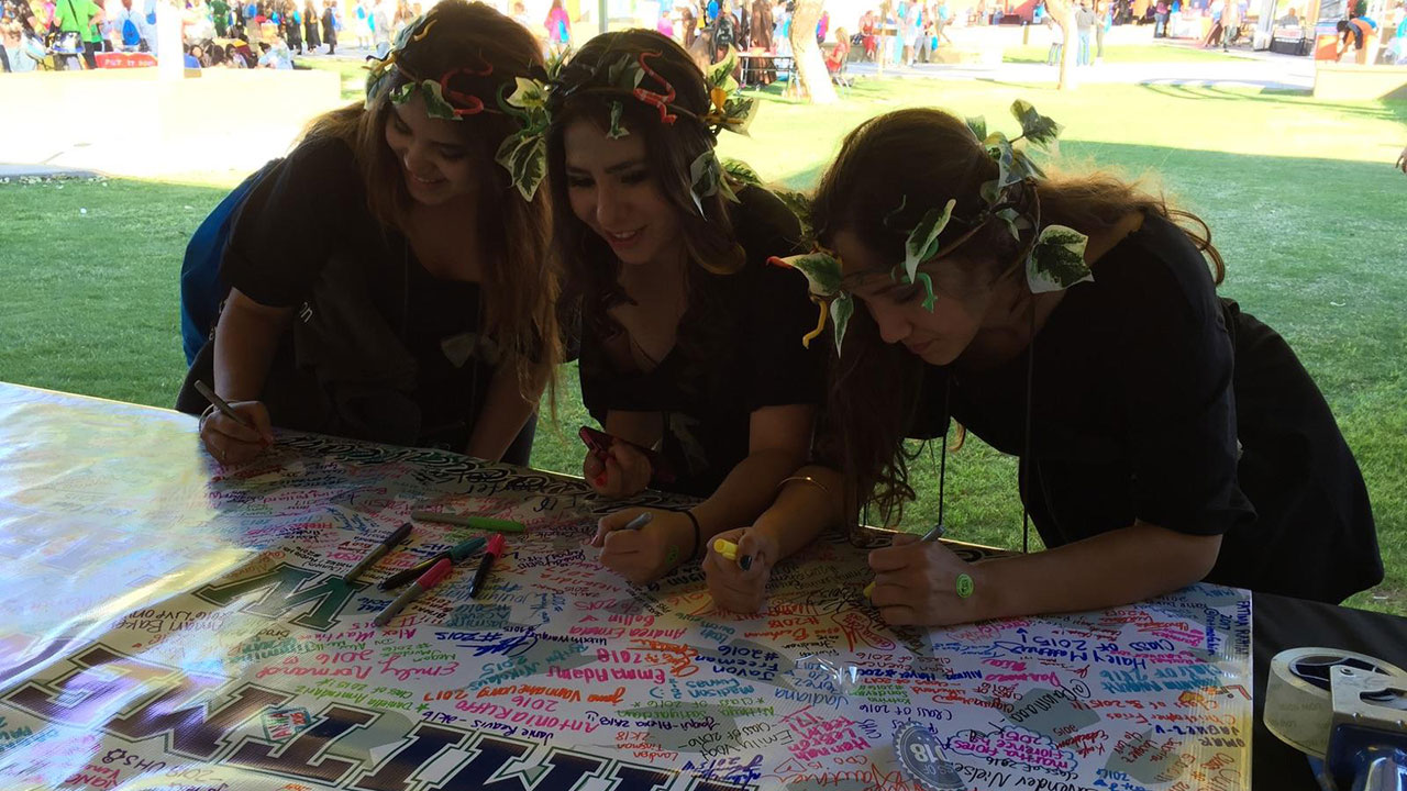 Commitment Banner Signing