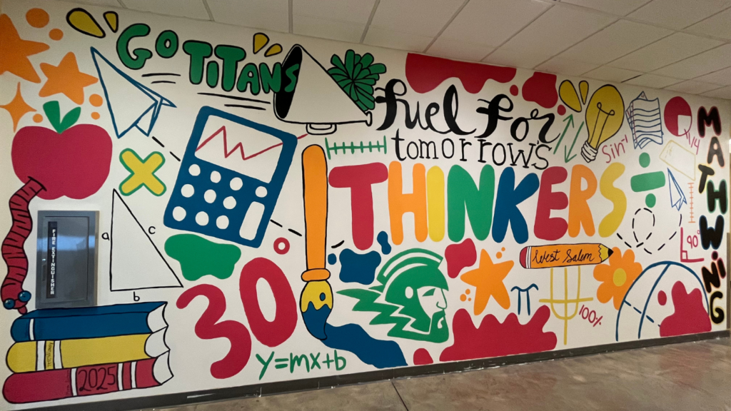 Inspirational School Mural
