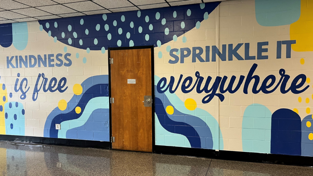 Inspirational School Mural