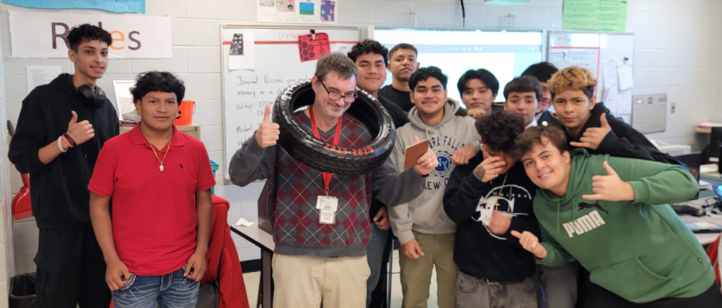 tireless teacher award