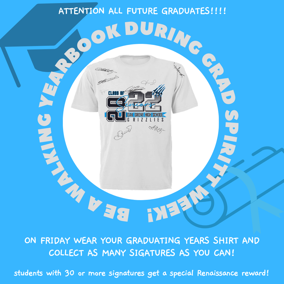 ATTENTION ALL FUTURE GRADUATES!!!!