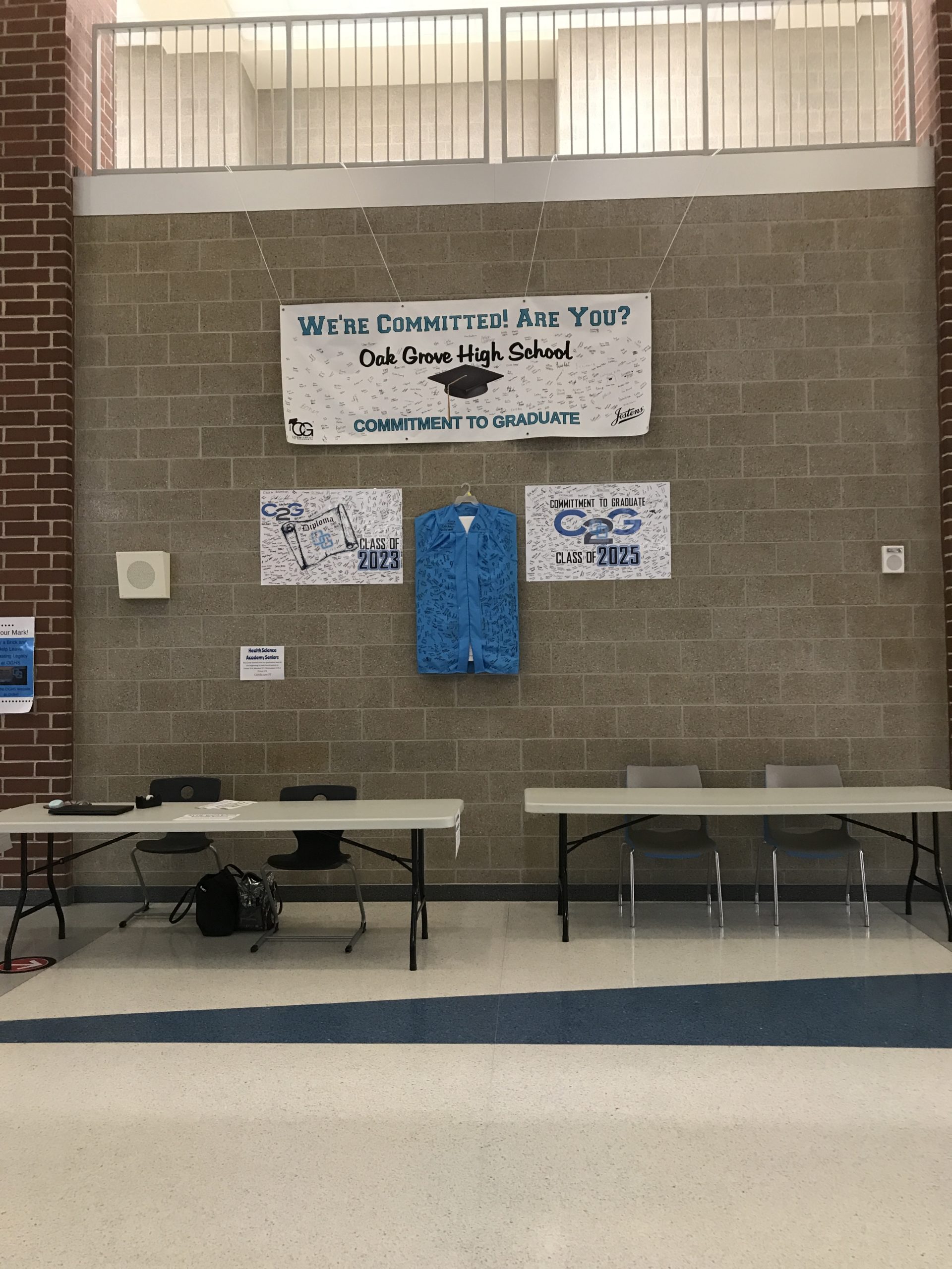 Graduation Spirit Week - Signed Banner