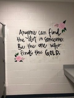 bathroom school look