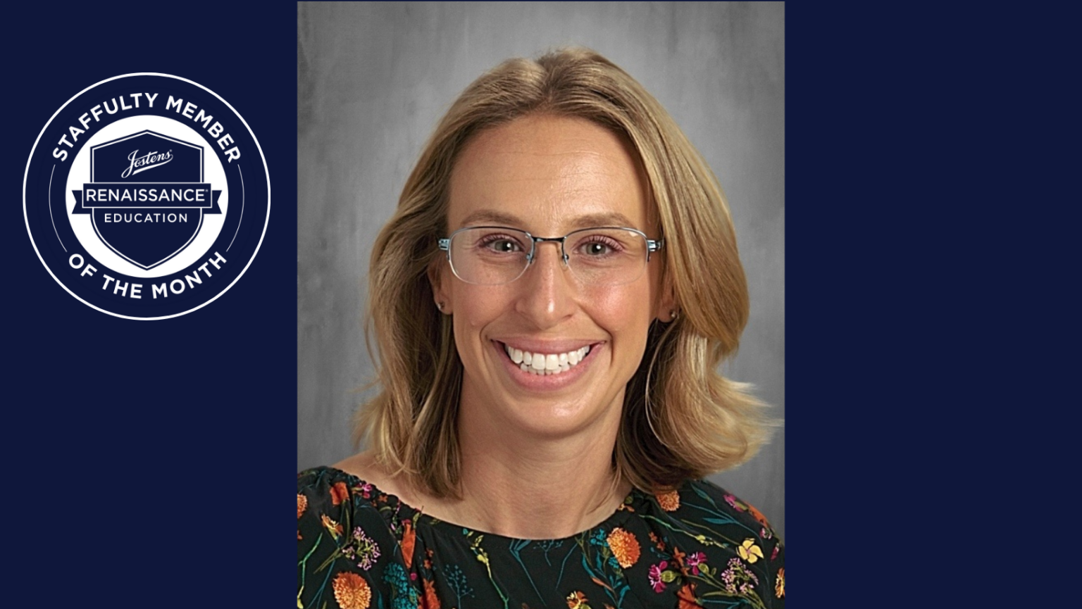 NATIONAL RENAISSANCE STAFFULTY OF THE MONTH April Caitlin Heller