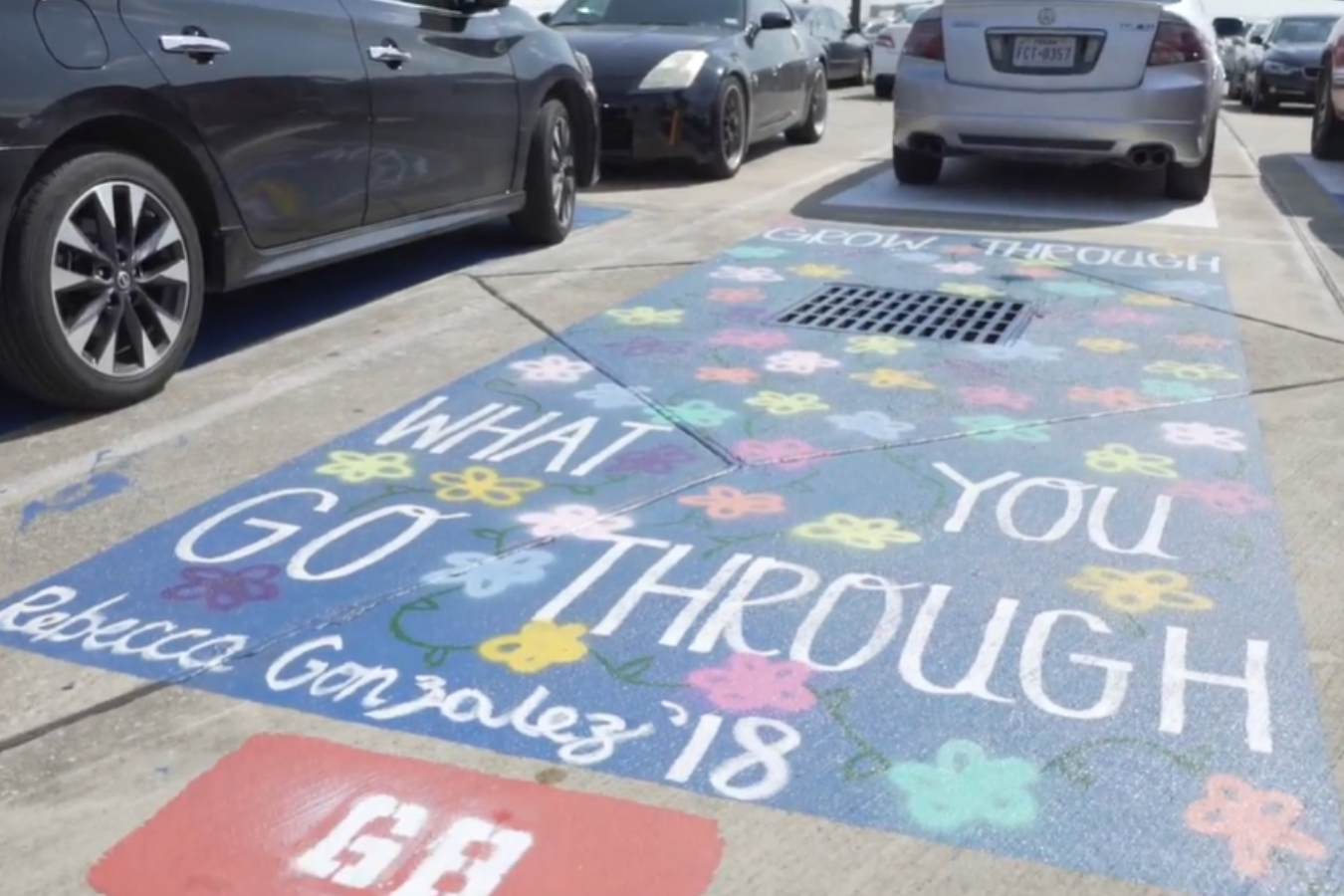 Painted Parking Spot