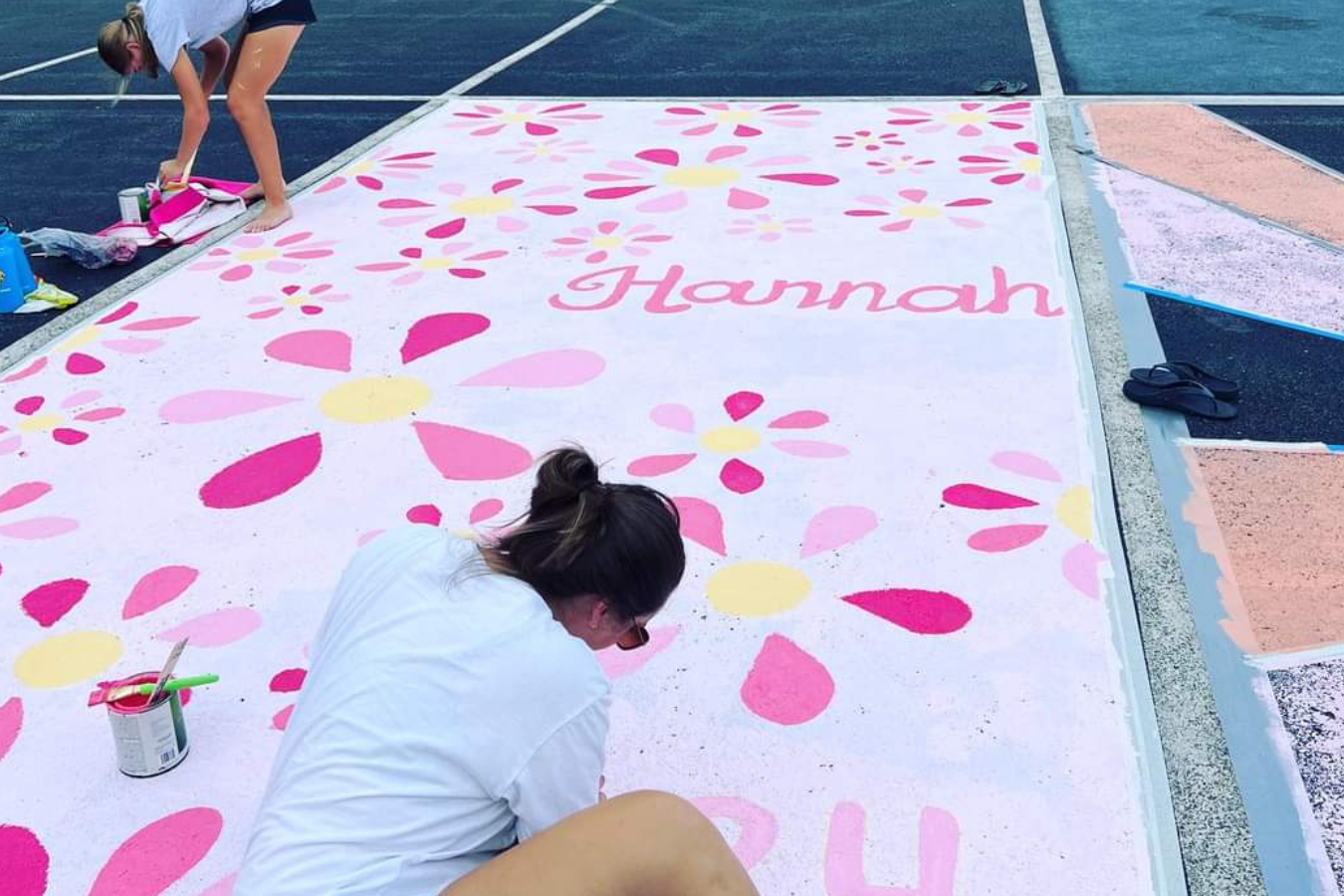 Painted Parking Spot