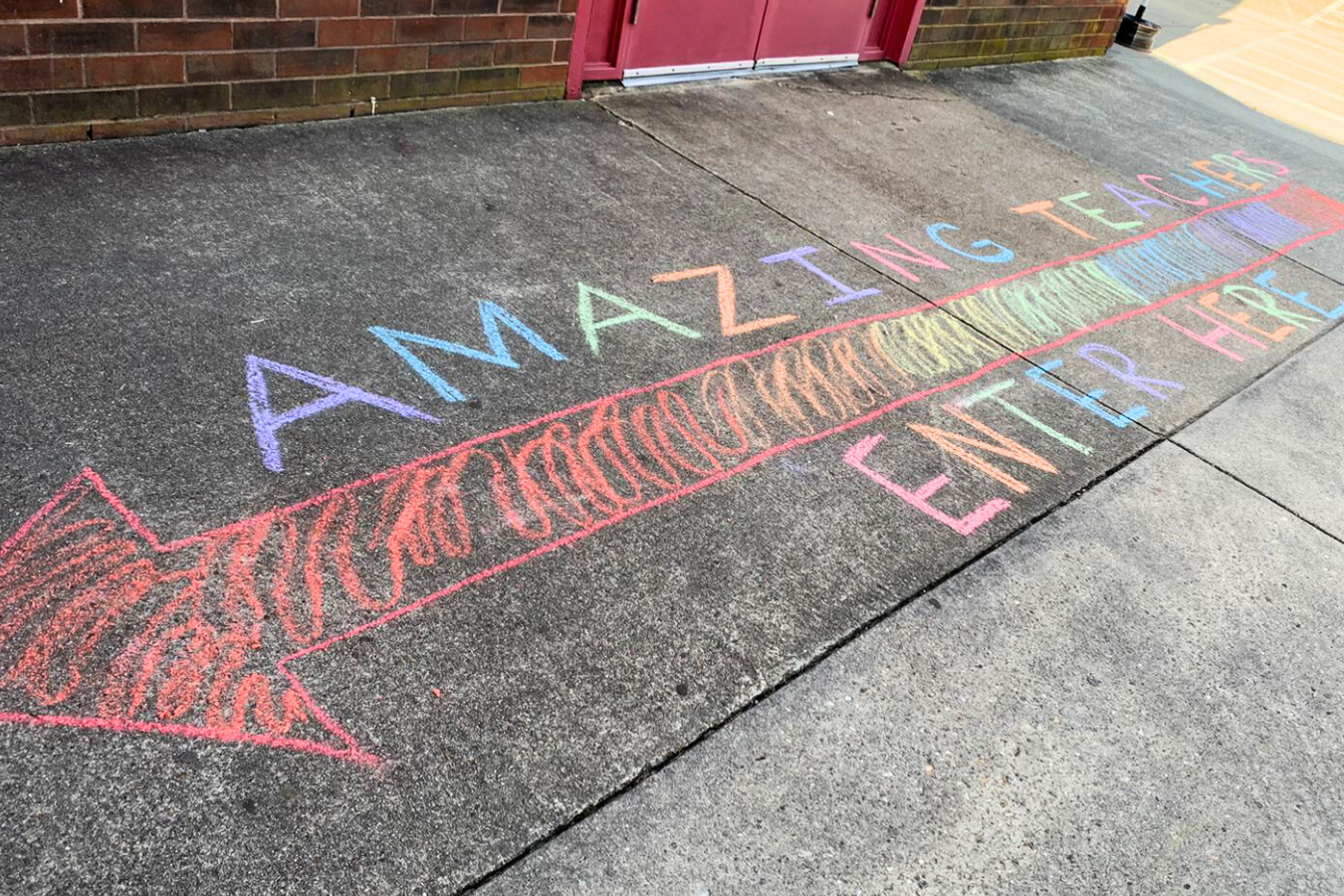 Back to School Side Walk Chalk