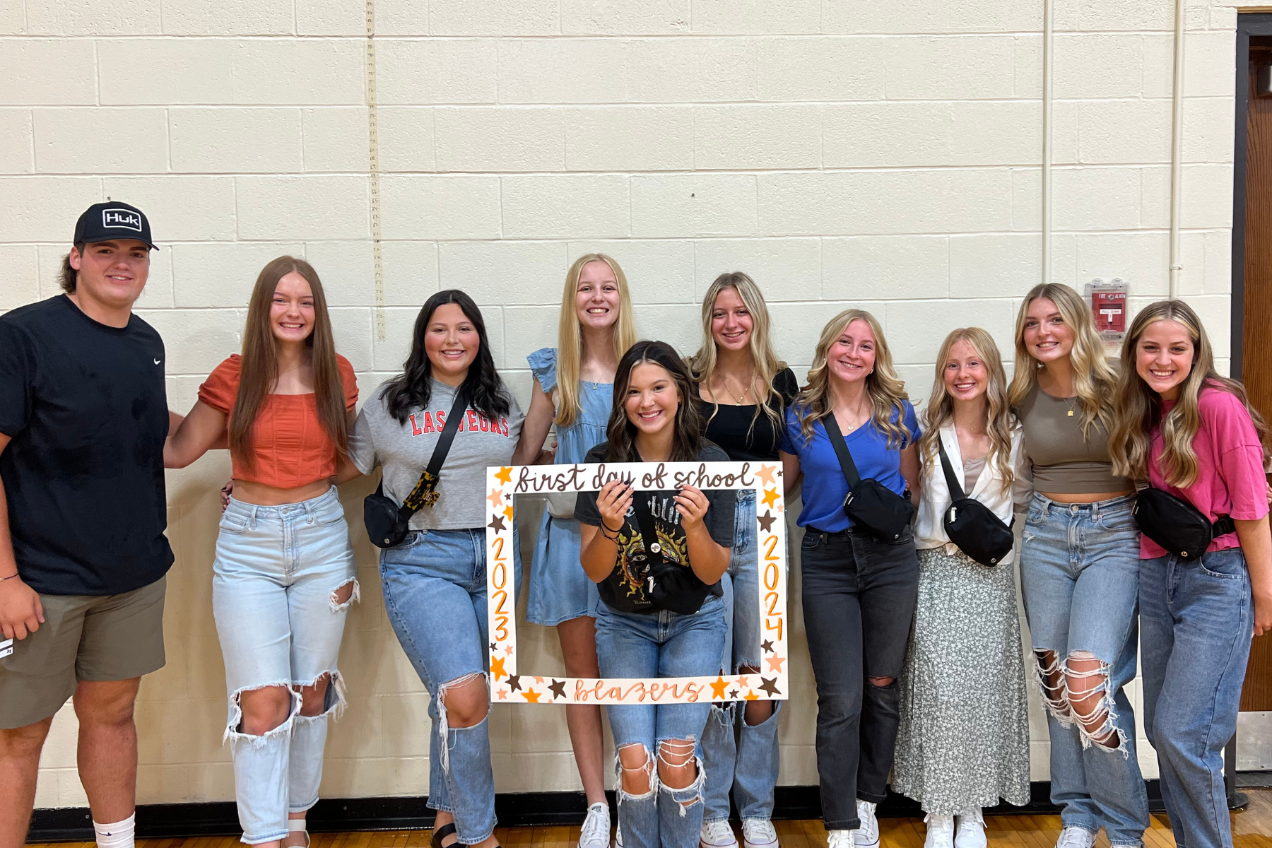 First Day of School photo booth