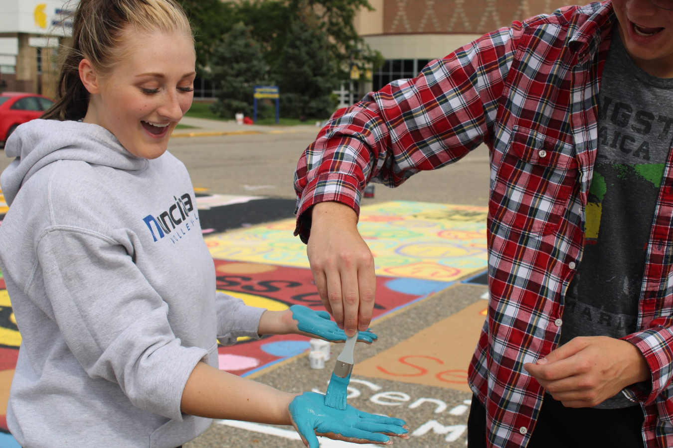 Painting Parking Spots