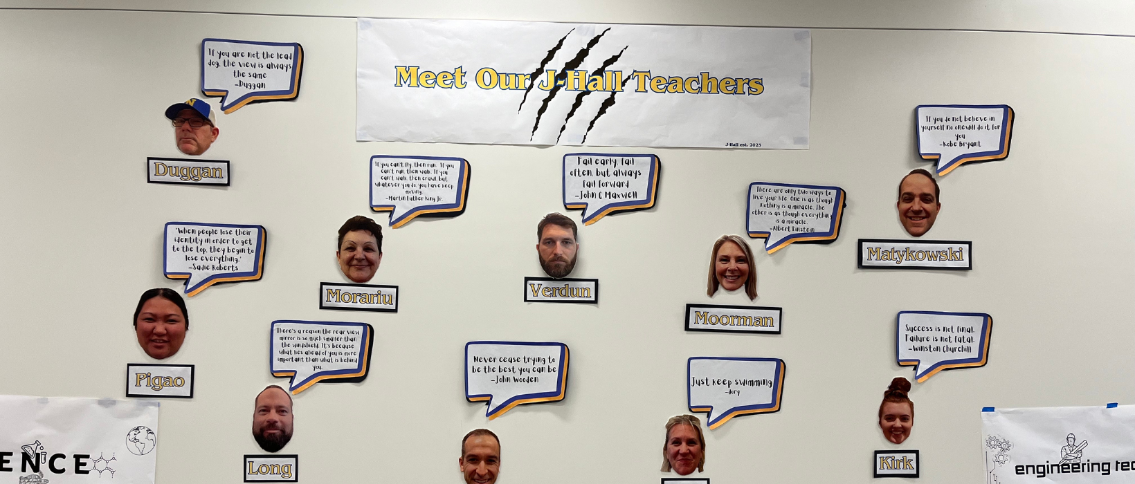 Staffulty Quote Wall