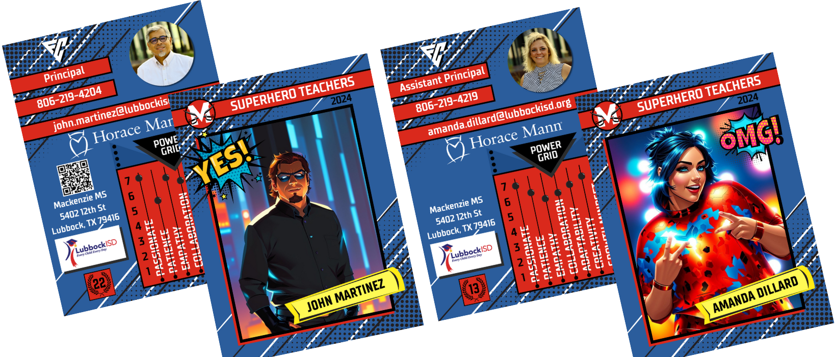 Staffulty Trading Cards
