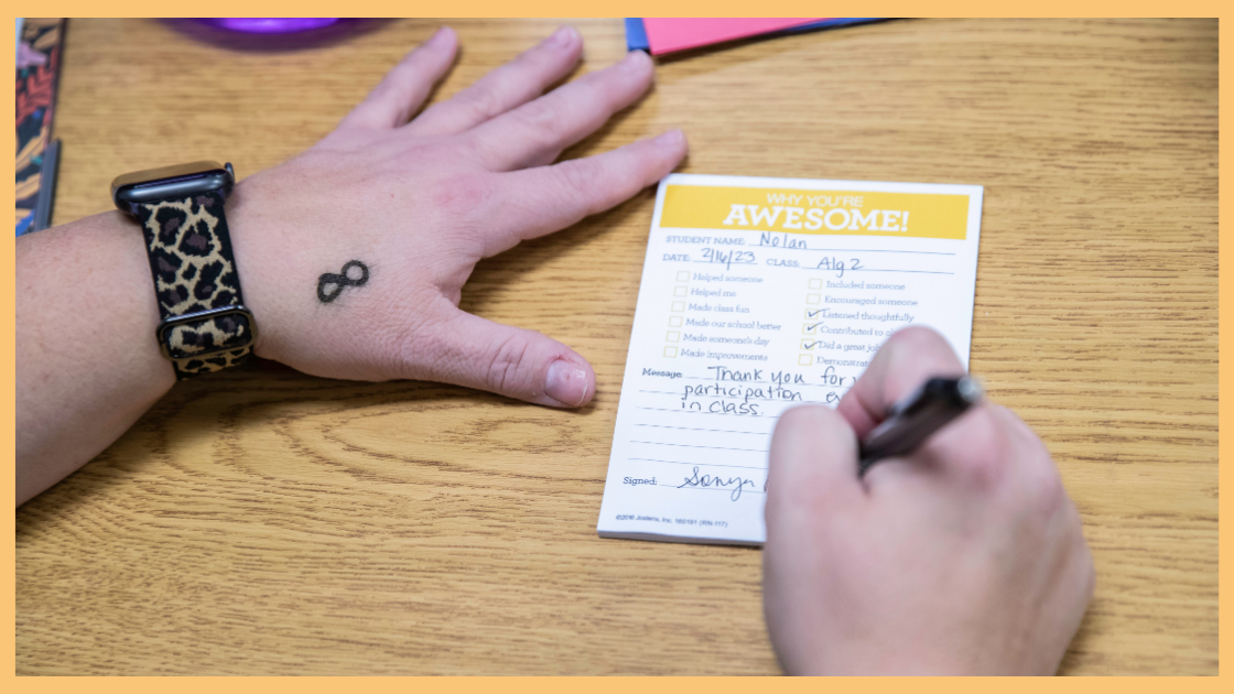 Why You're Awesome October activities