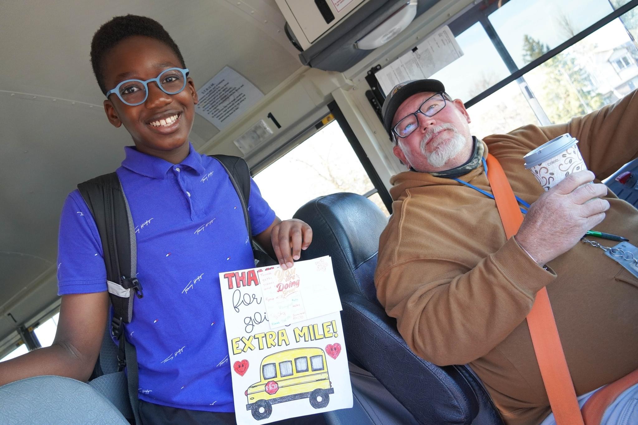 Curbside Coffee for Bus drivers
