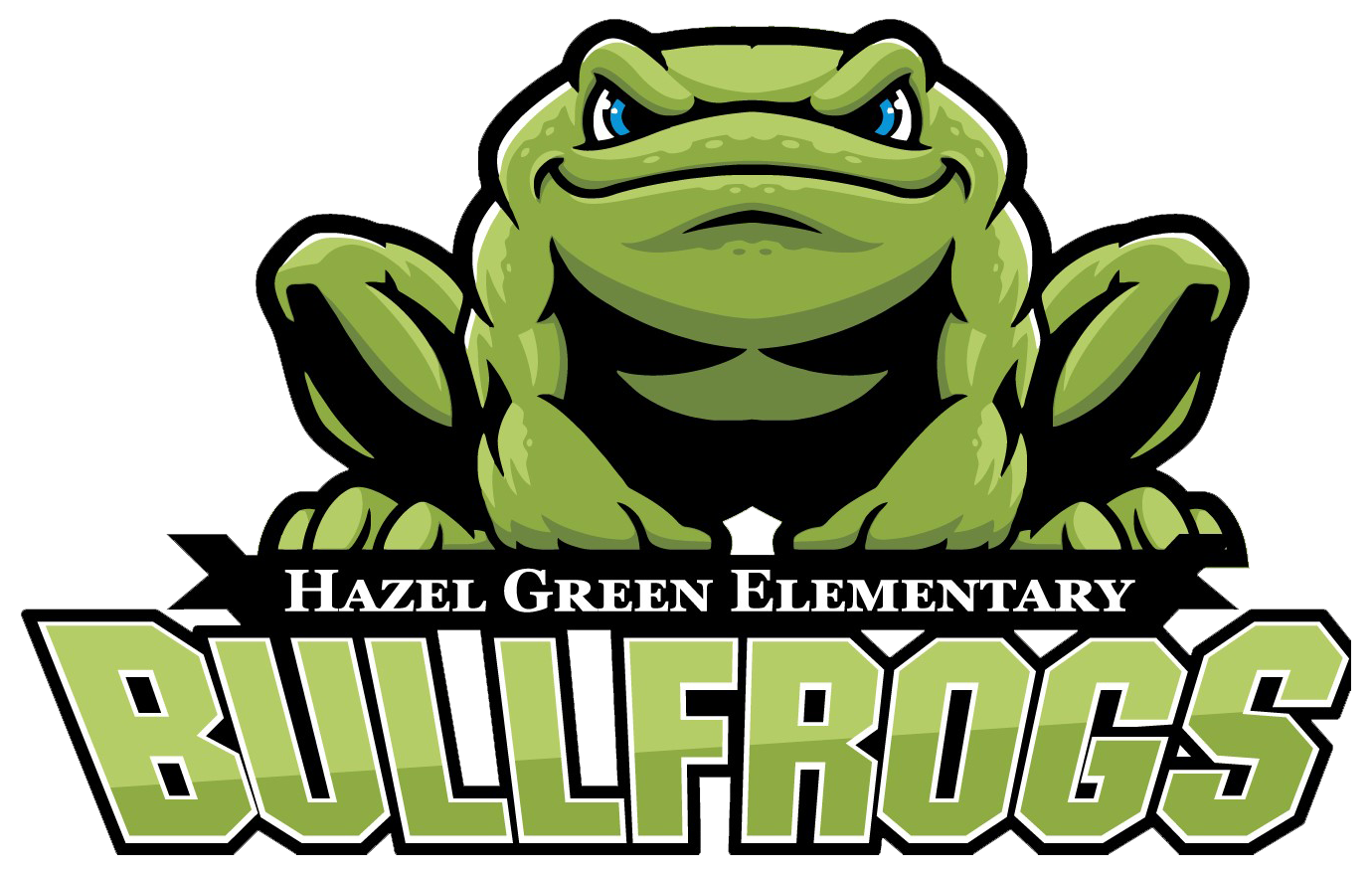 Hazel_Green_Bullfrog_mascot