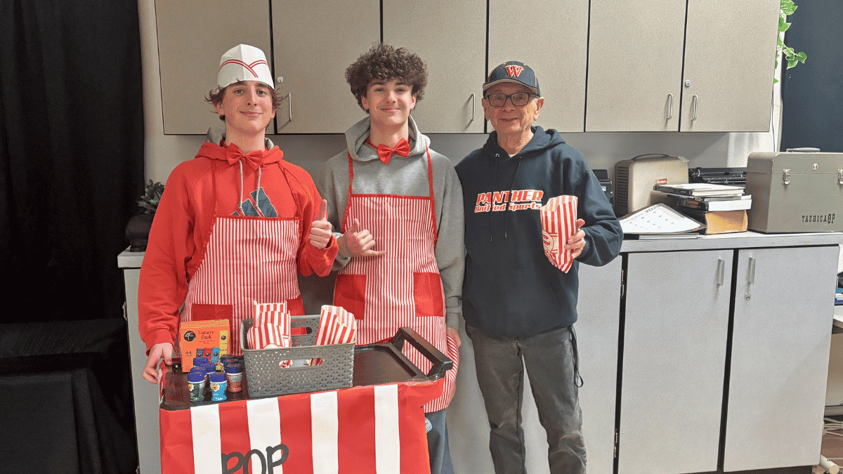Popcorn Cart Teacher Appreciation Idea