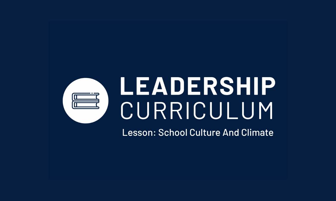 School Culture & Climate