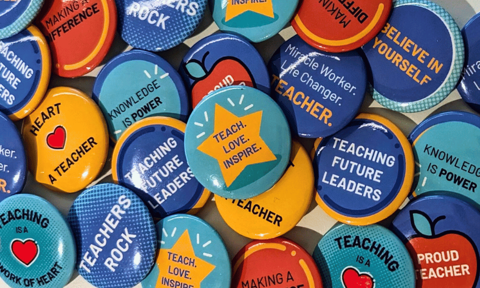 Teacher Appreciation Buttons