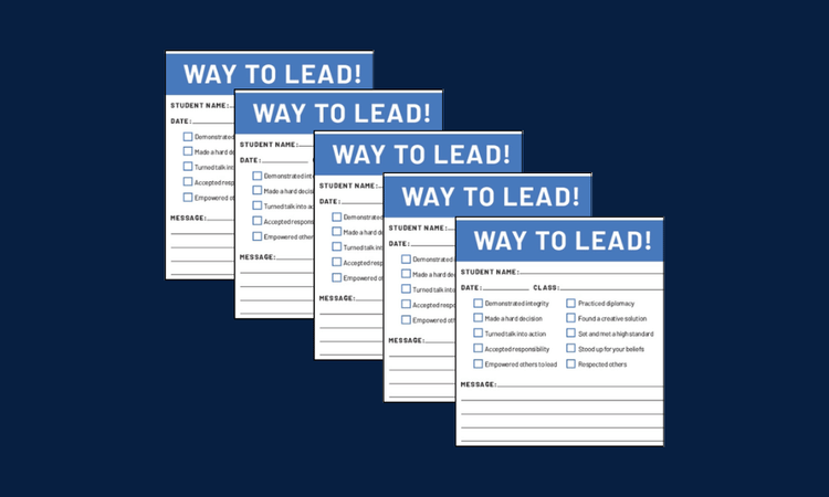 Way to Lead Notepads